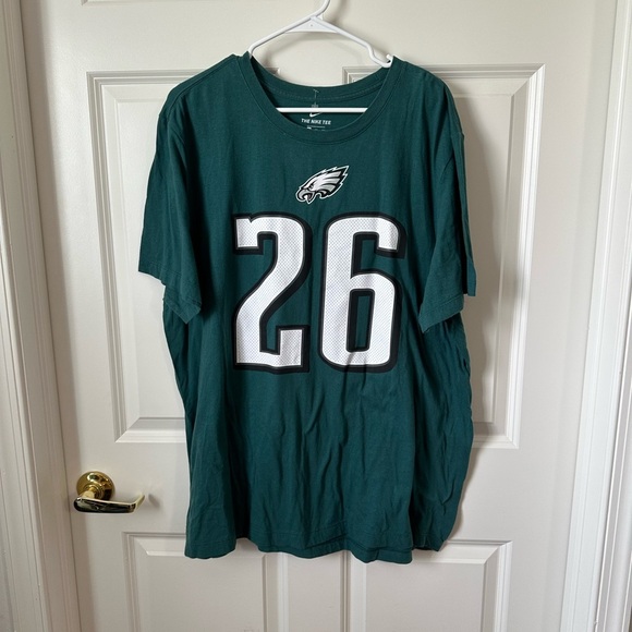 Nike Eagles Men’s T-Shirt Miles Saunders 26 Size XXL - Picture 1 of 5